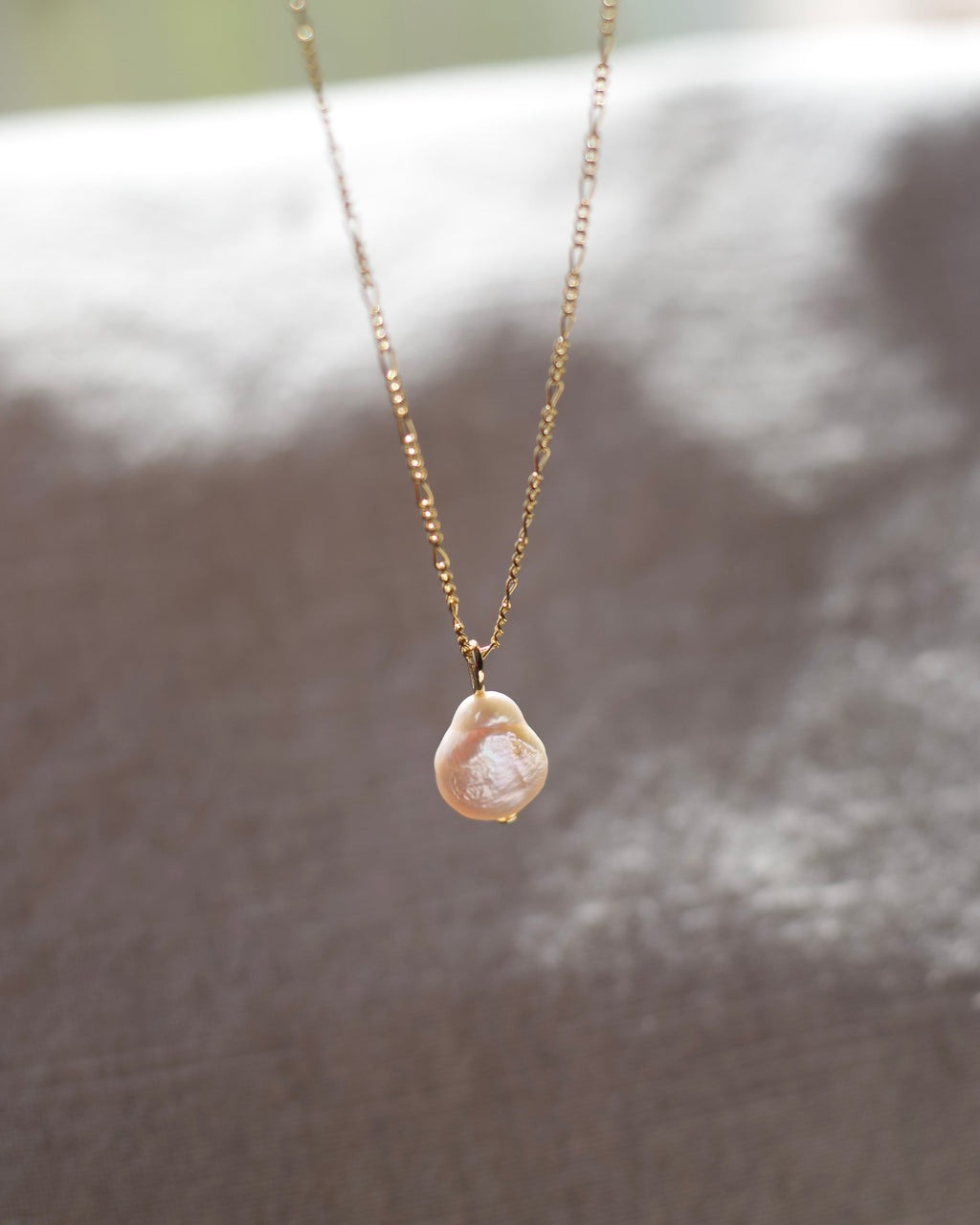 Pearl Gold Filled Necklace